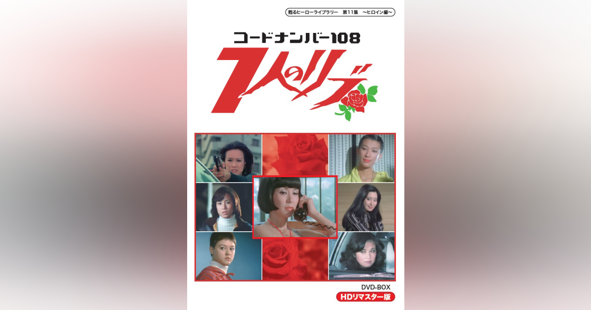 第11集 コードナンバー108 ７人のリブ DVD-BOX HDリマスター版